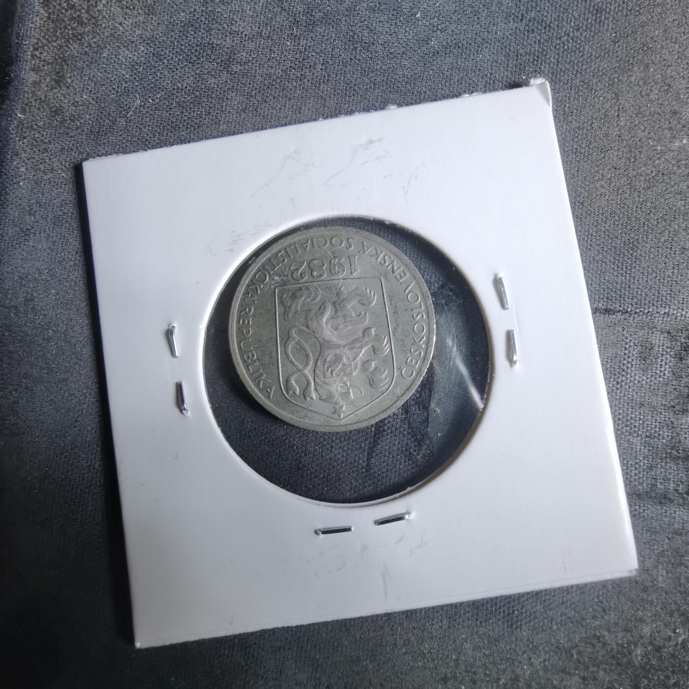 沼泽如烟--第921场 捷克斯洛伐克1982年50赫勒