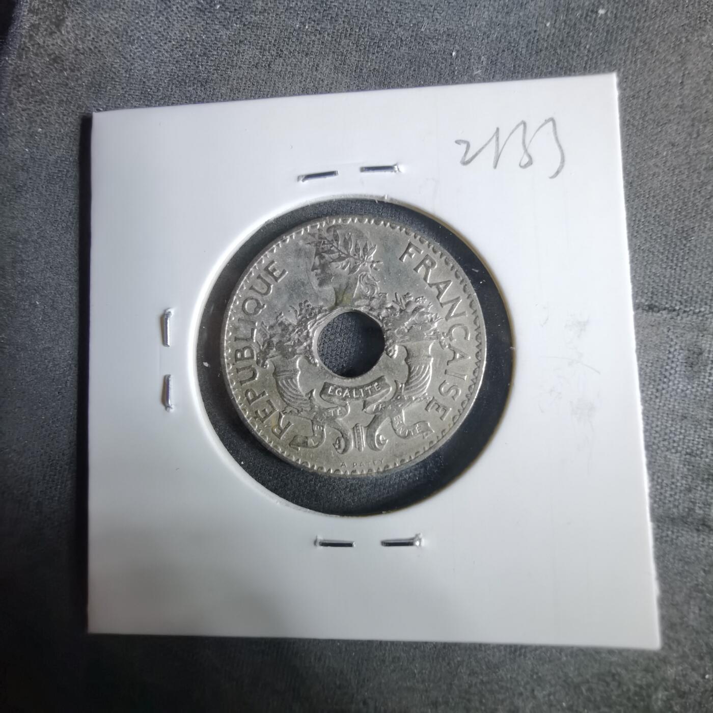 沼泽如烟--第921场 法属印度支那1938年五分