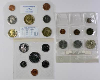 【雨安】【直播拍卖】【世界币章118期-裸币】2025-12-05 周五 19:30 保真 - [现代套币] World 世界各国 套币 3套