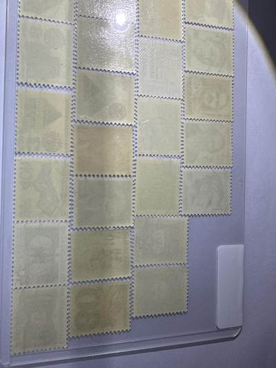 12.26邮票专场 捷克斯洛伐克盖销散票25枚