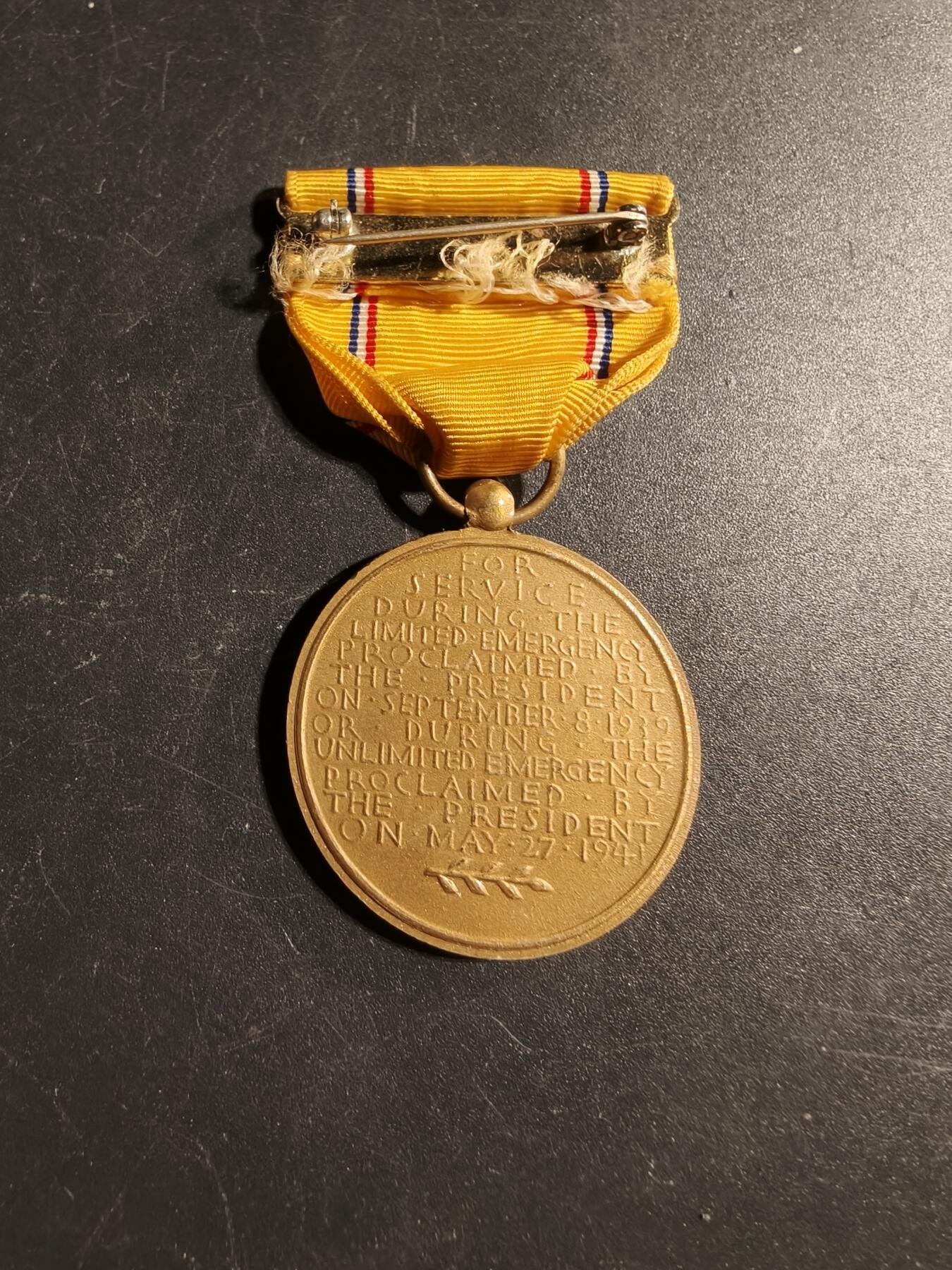 老王徽章第168期 美国二战本土防卫奖章