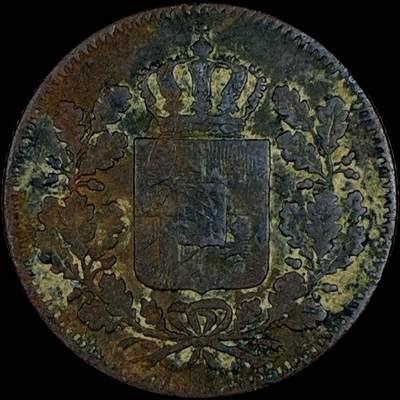 【雨安】【直播拍卖】【世界币章118期-裸币】2025-12-05 周五 19:30 保真 - [裸币德国] Germany 德国 德意志 巴伐利亚 1/2克鲁泽 1854年