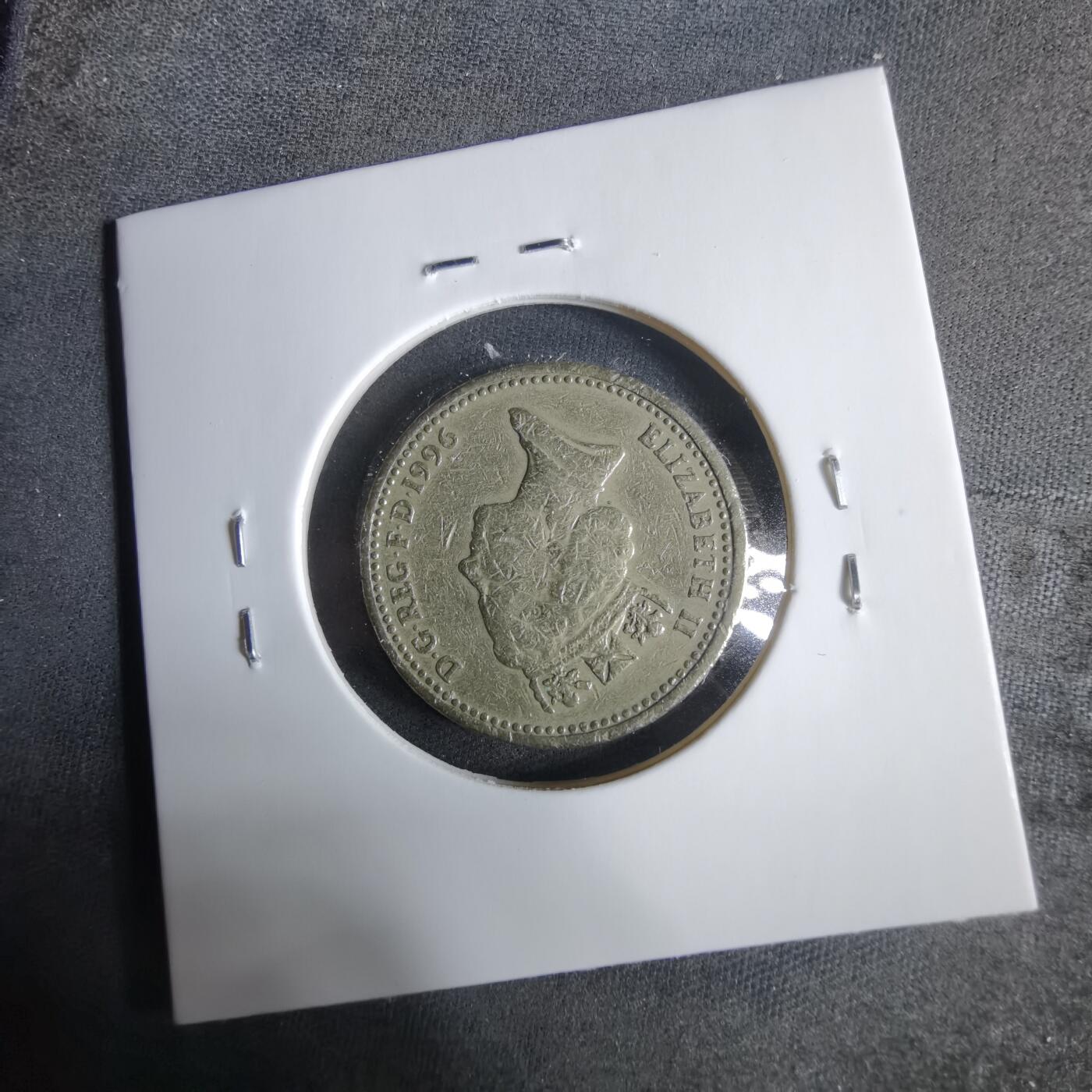 沼泽如烟--第921场 英国1996年一磅