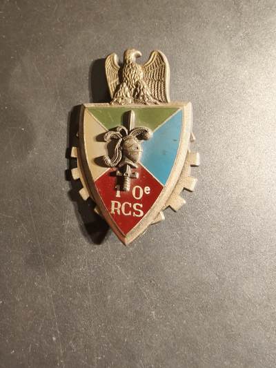 老王徽章第168期 - 法国第10指挥与支援团证章