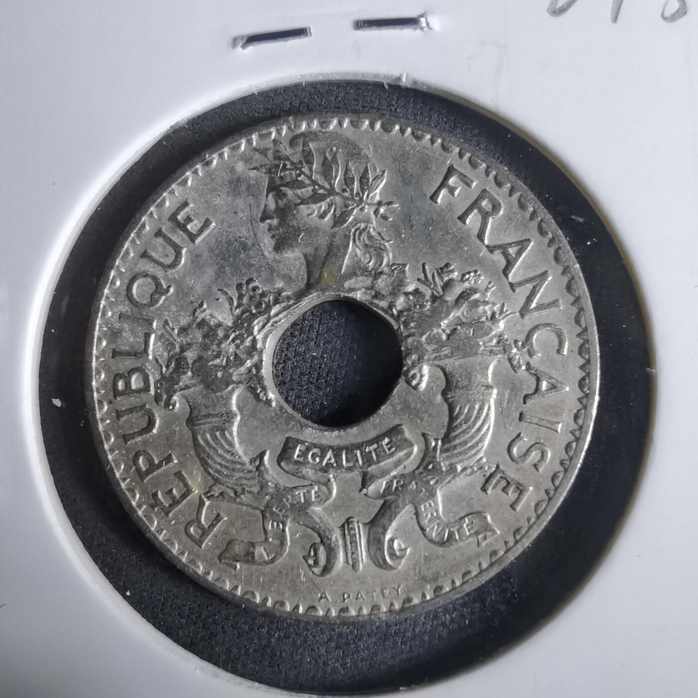 沼泽如烟--第921场 法属印度支那1938年五分