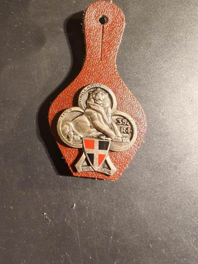 老王徽章第168期 - 法国第35步兵团证章