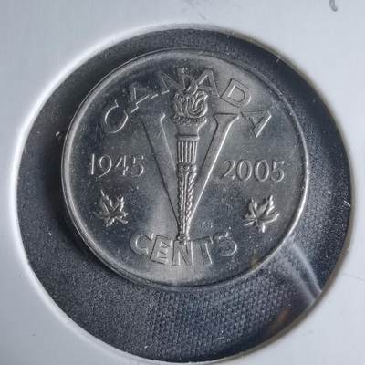 沼泽如烟--第921场 - 加拿大2005年5分纪念币