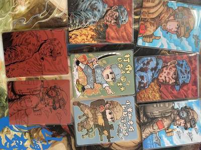 第十五期（周日截拍）惊喜不断看简介 - 小花瓣艺术文创 抗战胜利 裸卡一套