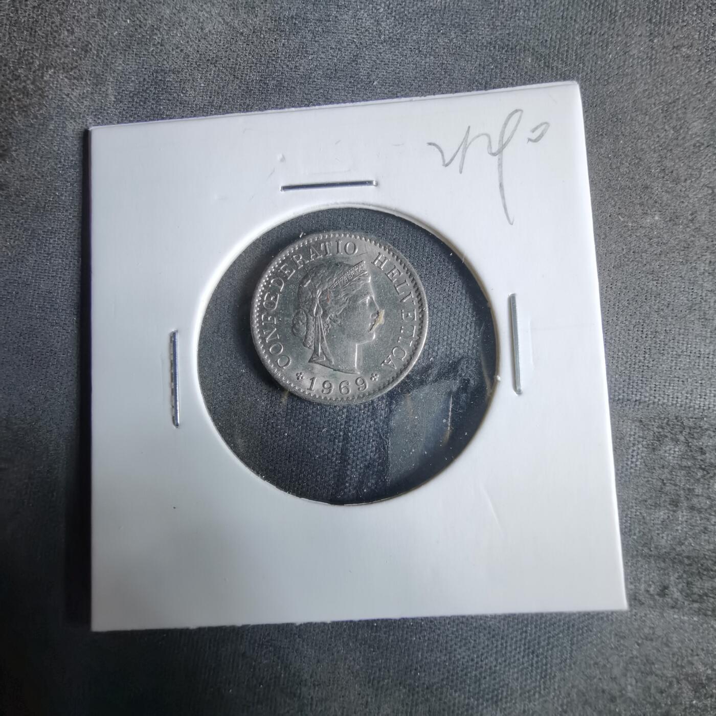 沼泽如烟--第921场 瑞士1969年五分