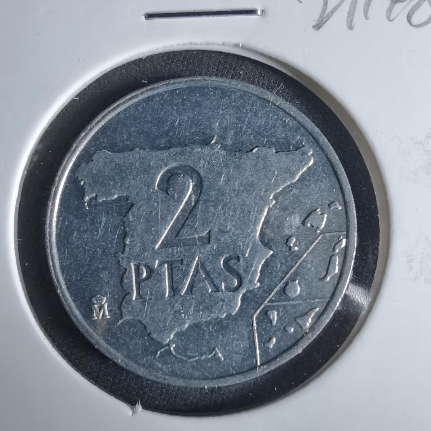 沼泽如烟--第921场 西班牙2比塞塔地图币