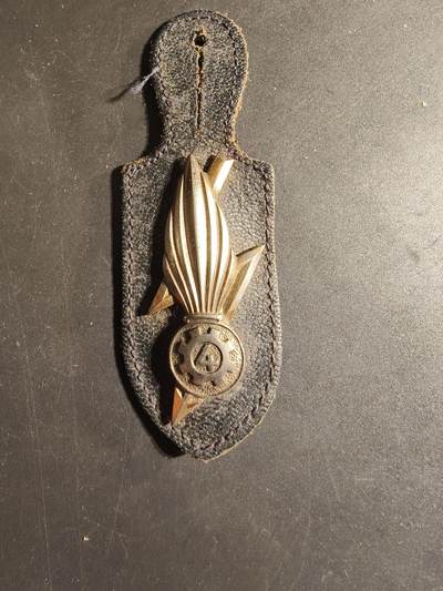 老王徽章第168期 - 法国第4铁路运输大队证章