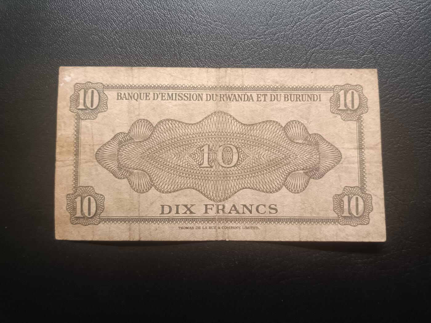 2025十二月第一期，总206期 【夜】比属刚果1960年10法郎流通品相，河马呲牙，少见品种