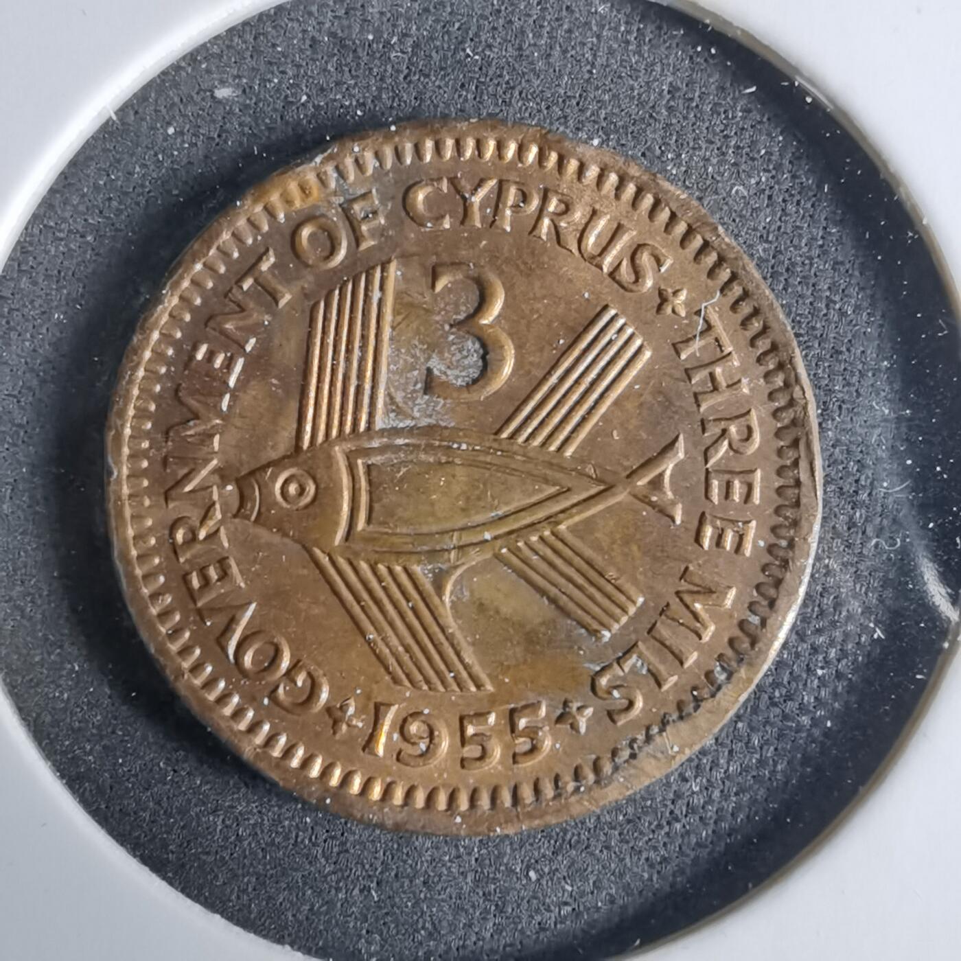 沼泽如烟--第921场 塞浦路斯1955年3米尔有伤