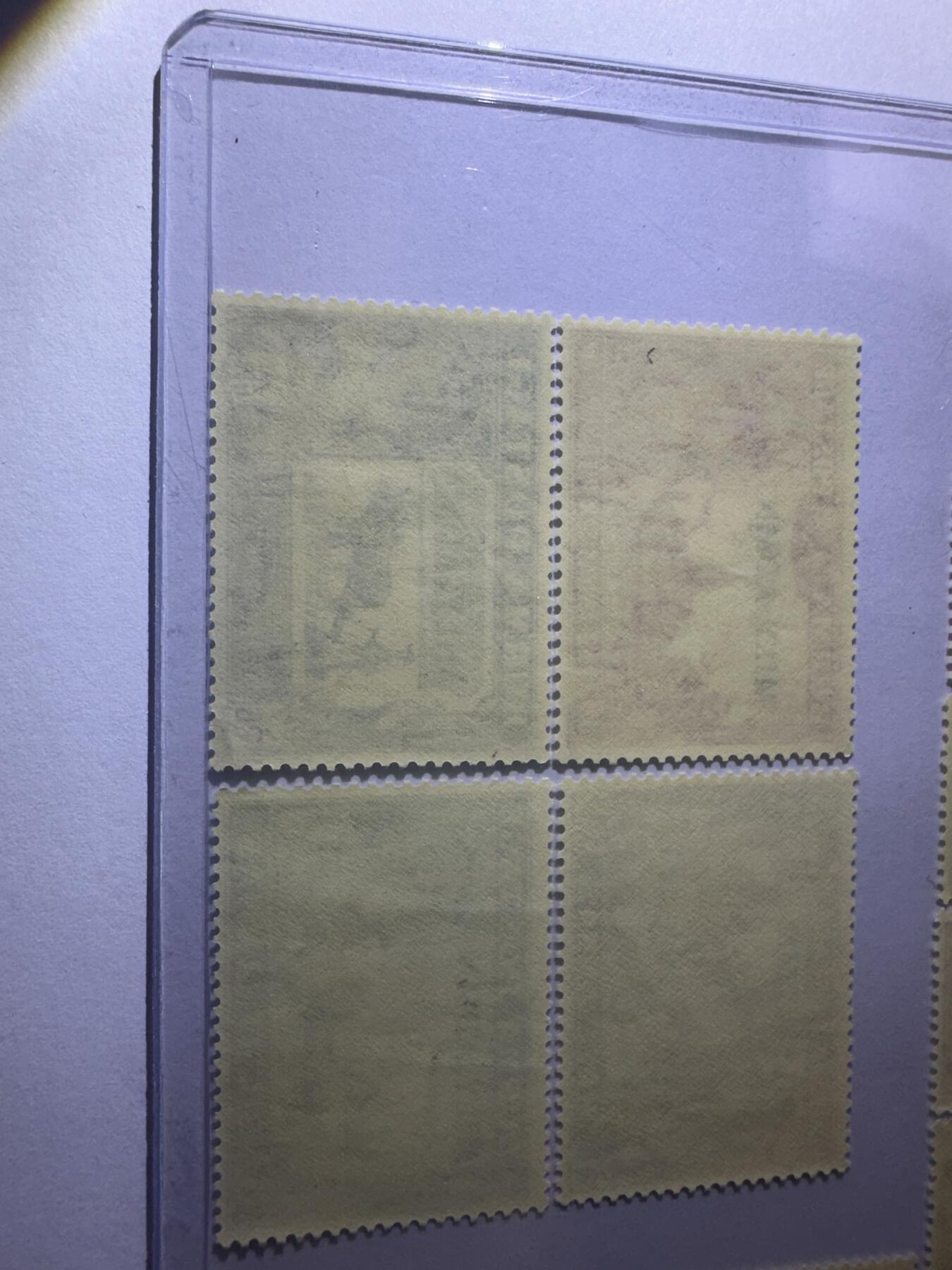 12.6邮票专场 英属缅甸 乔治六世 雕刻板复刻16枚