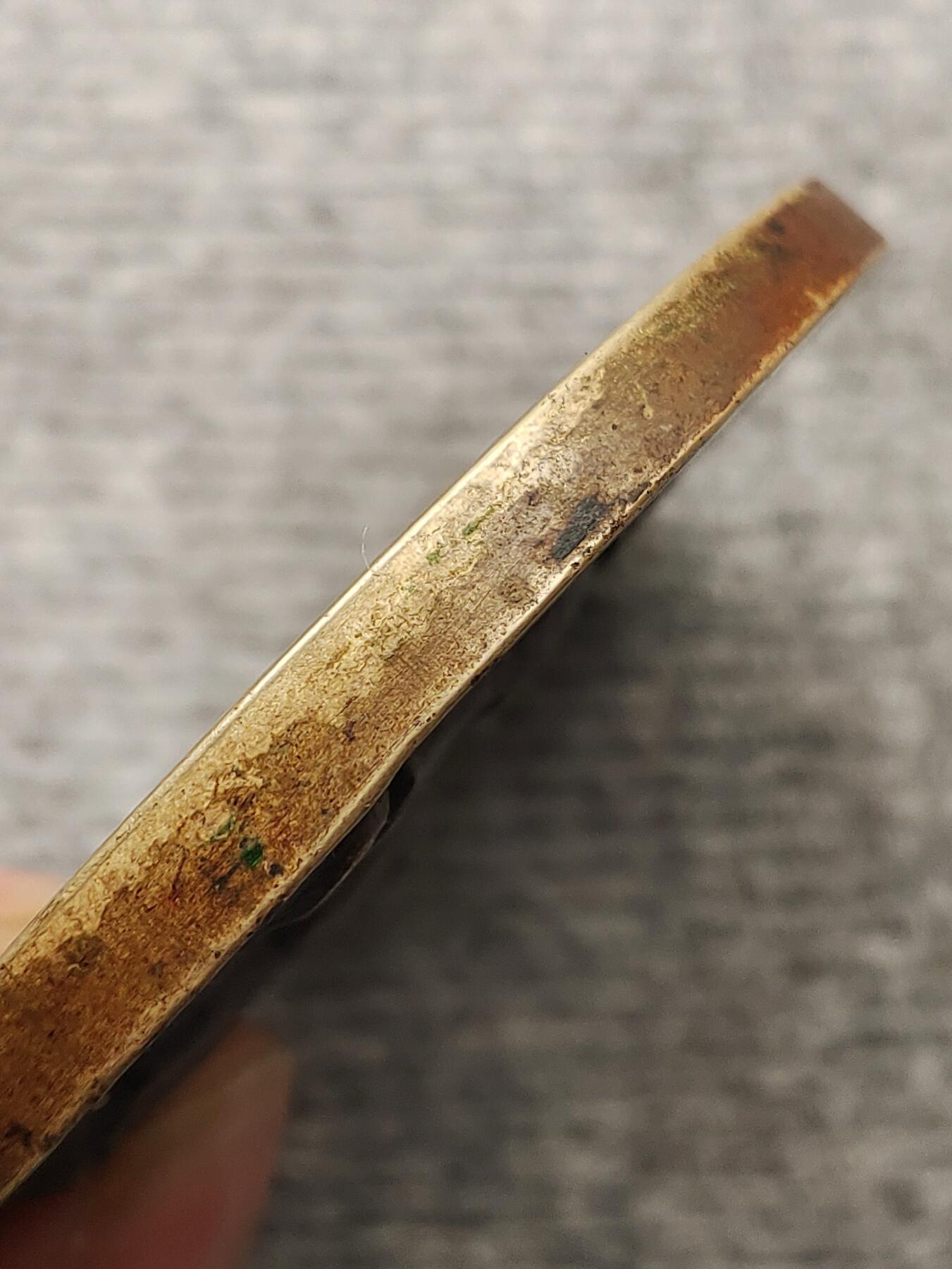 1936年昭和早期大铜章 日本金工名家实三失蜡手雕七福神大黑天像 地肥茄子大 高岗铜器