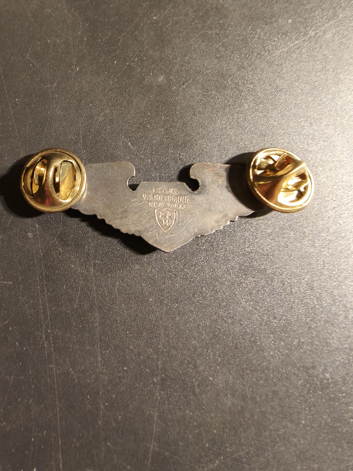 老王徽章第168期 美国空军军医技能章    925银    2英寸