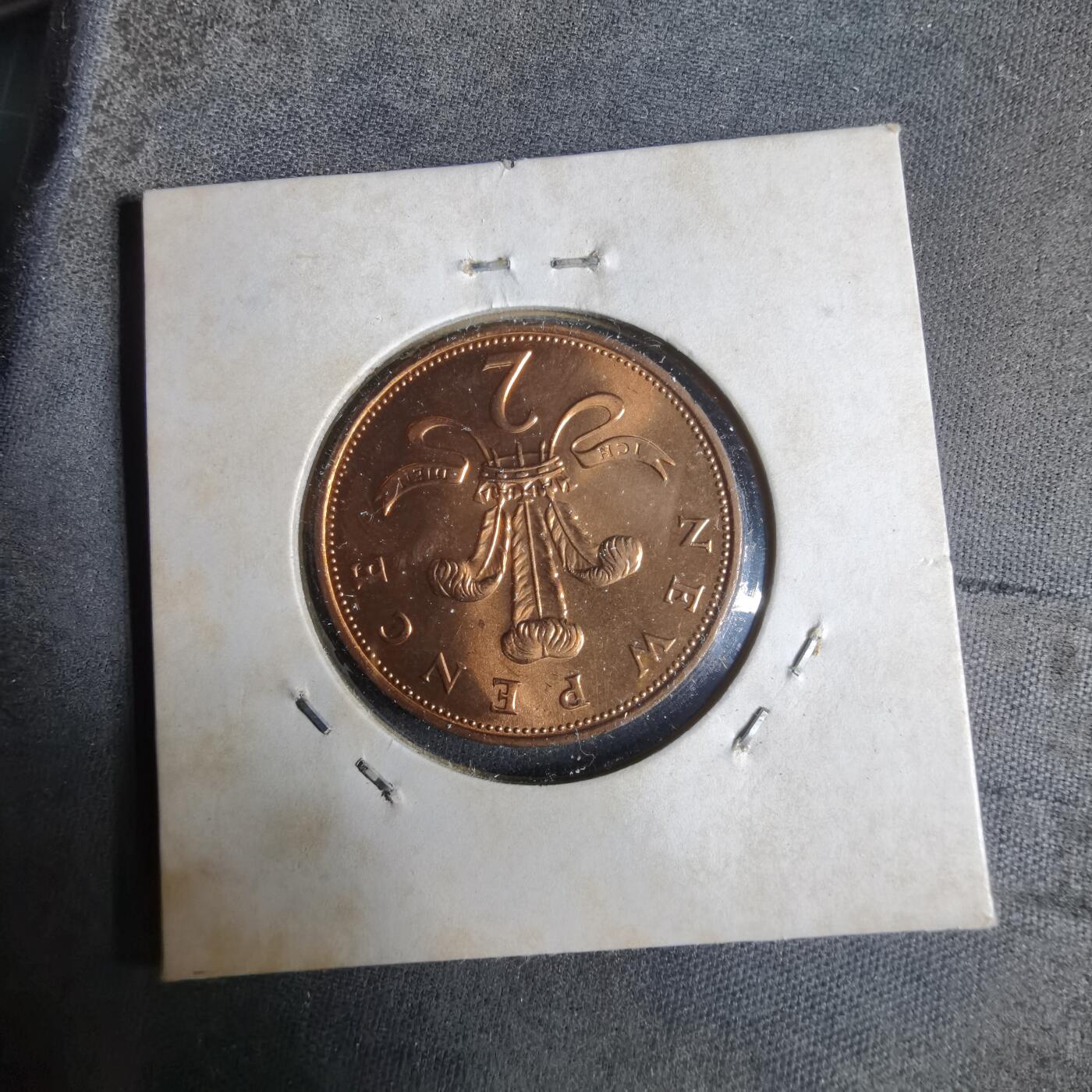 沼泽如烟--第921场 英国1971年2便士