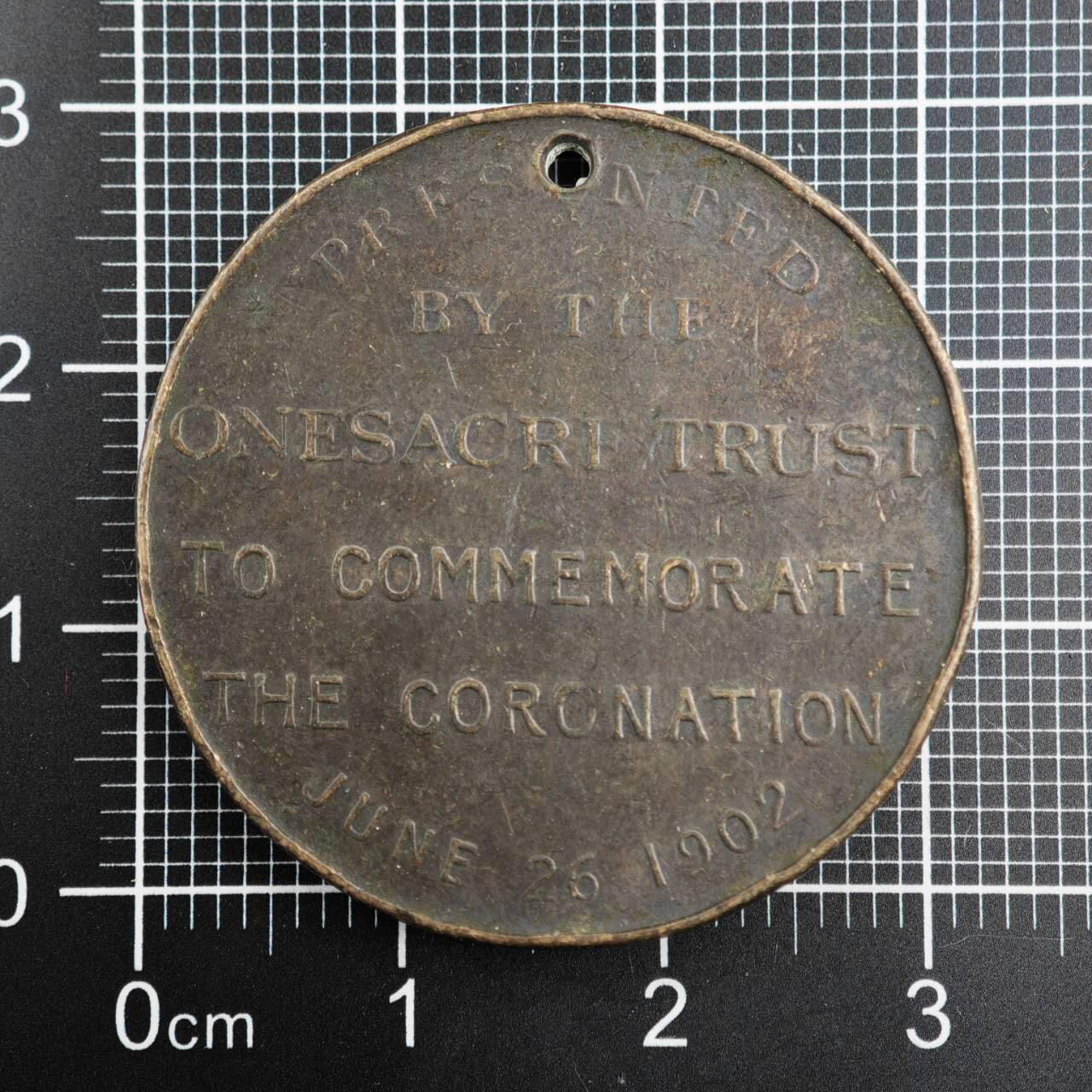 【淘币小摊】限时拍第八百二十三拍  纪念章场  满百包邮可预留两周  周一统一发货   英国1902年爱德华七世加冕纪念章