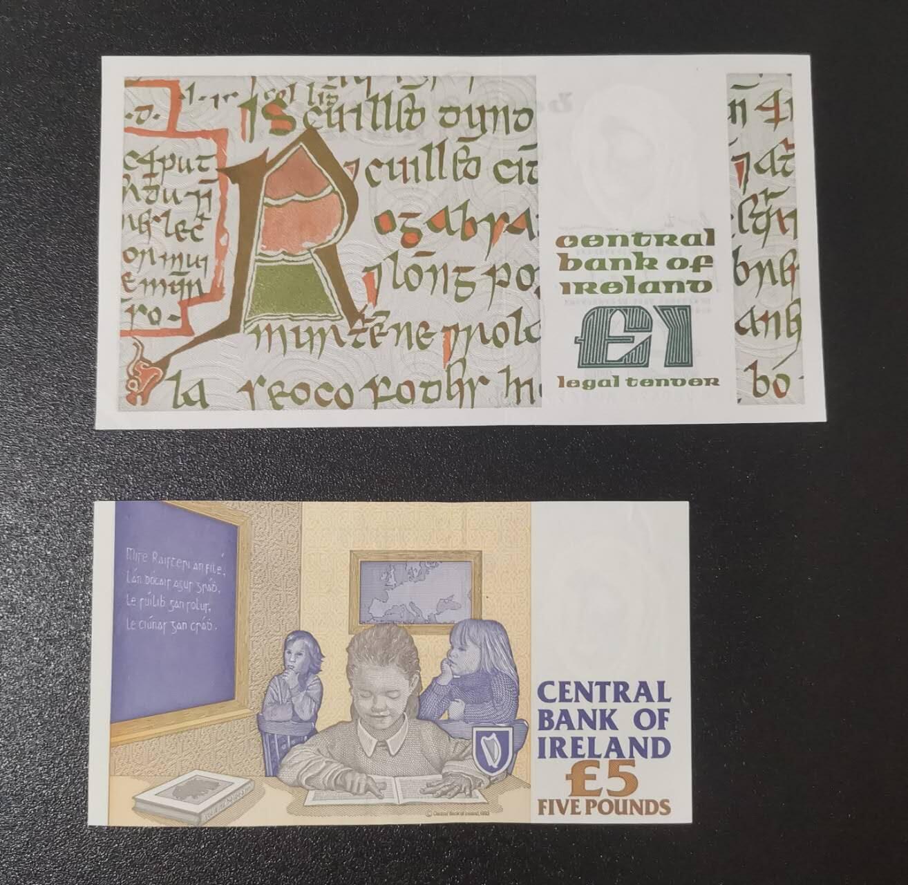 《艾美收藏》第223期-12.7周日外币畅拍 爱尔兰1镑&5镑AU 年份如图