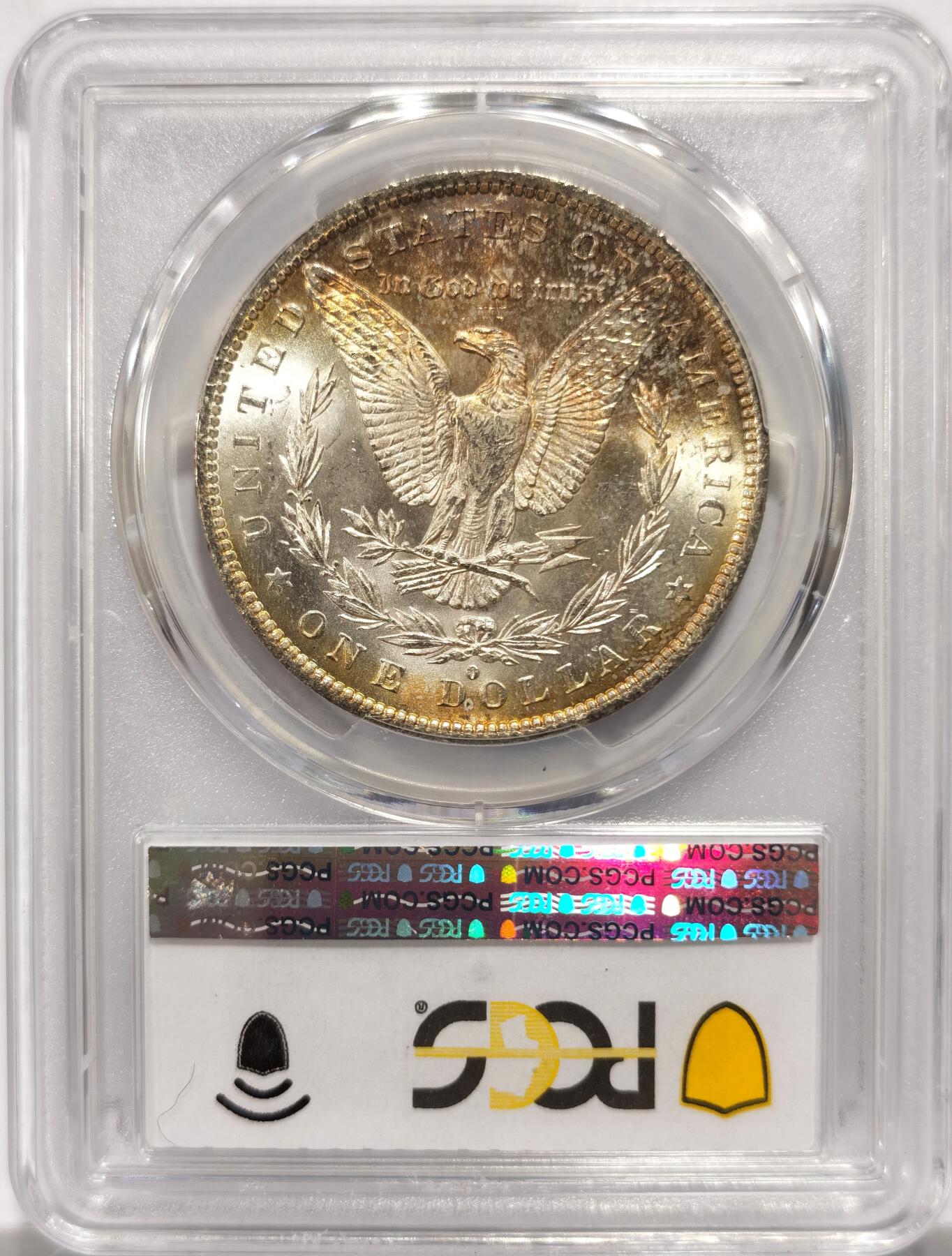 博洋堂藏家专场系列之美国钱币白金之夜专场②暨第152期（全场包邮）  PCGS MS64 美国1883 O 五彩包浆-4