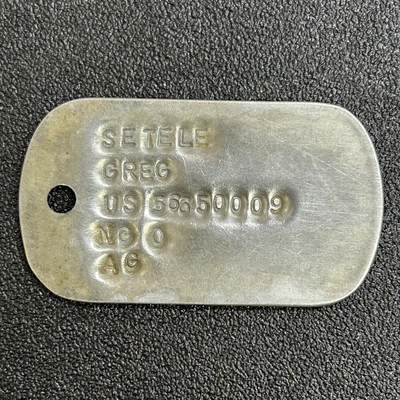 西秦中古拍卖第六十九期 - 越南战争时期 美军身份牌