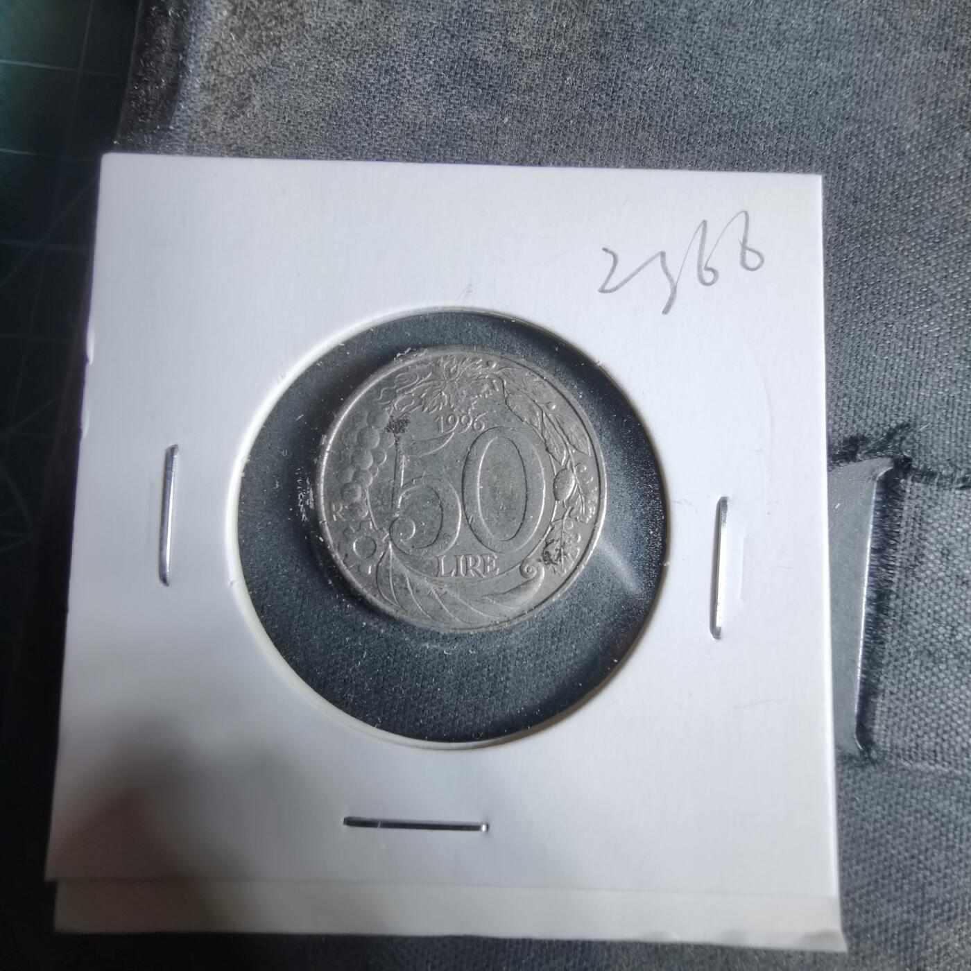 沼泽如烟--第923场 意大利1996年50里拉