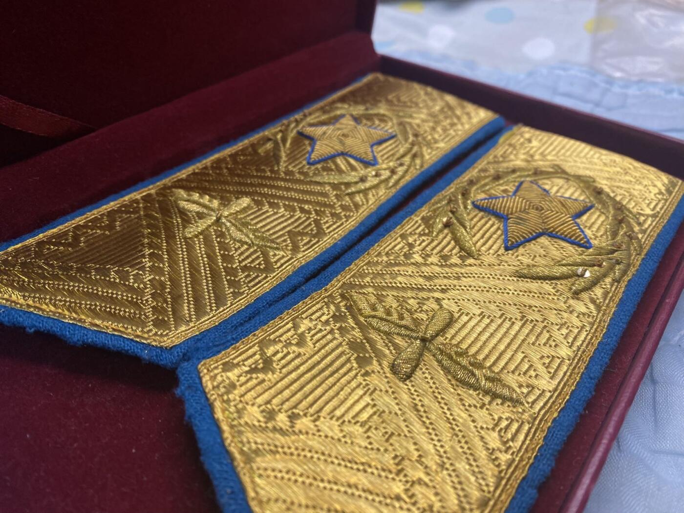 苏联m69航空兵主帅礼服肩章