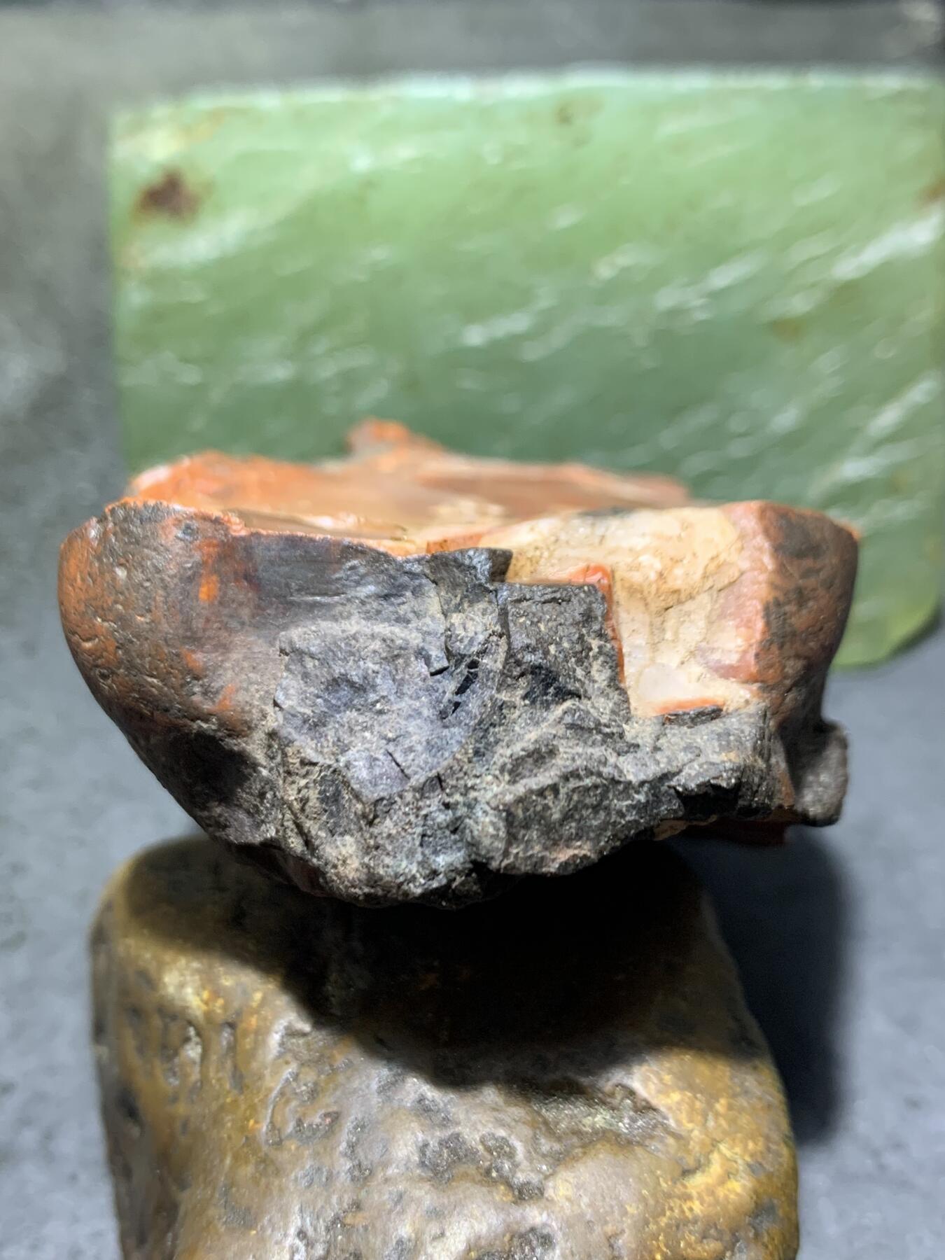 精美原皮荔枝冻飘红冰飘大开窗料南红玛瑙原石一颗