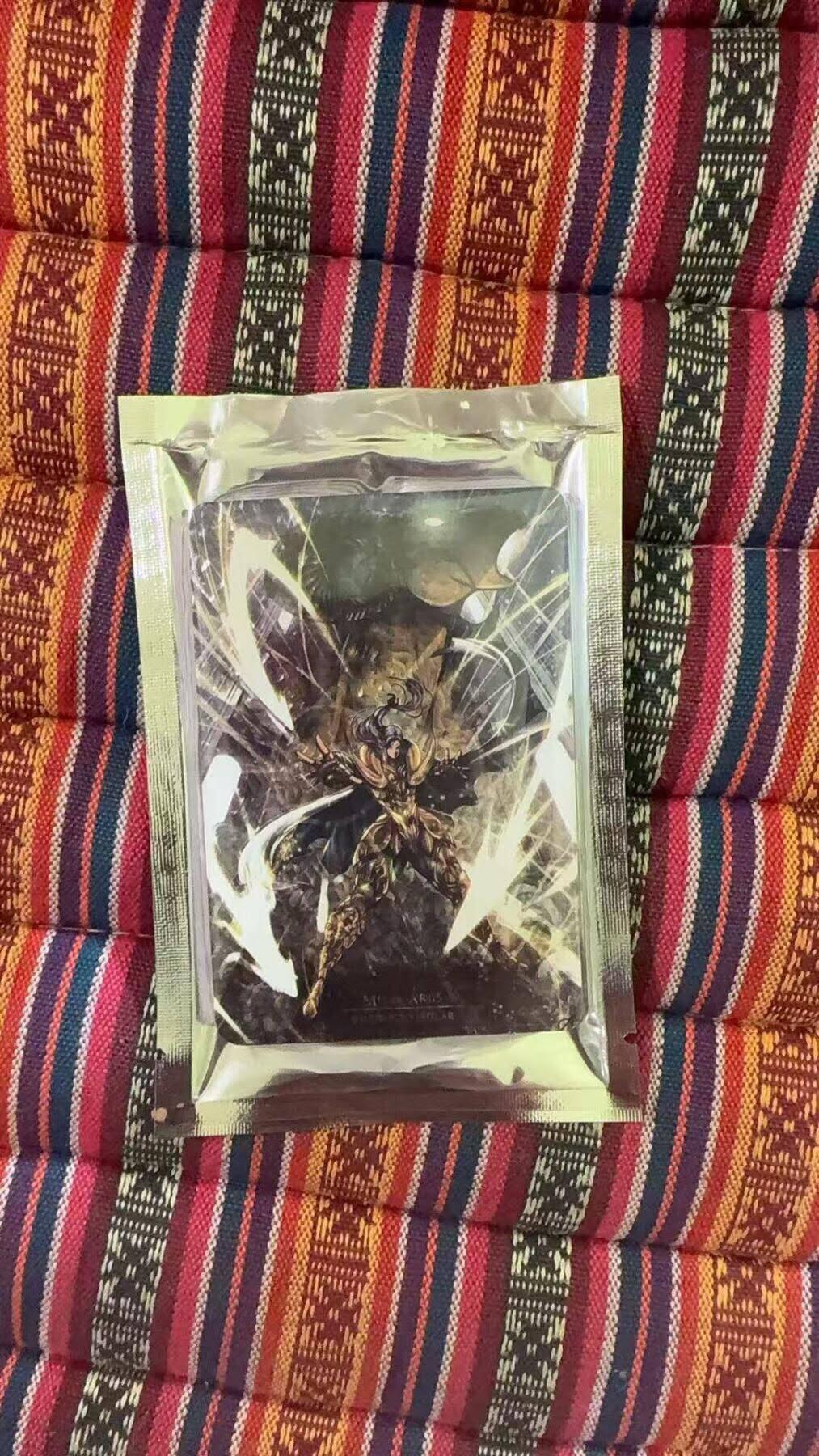 光影卡牌第26期，各家亲签，各家套卡，持续收拍品 圣斗士12黄金乱花闪