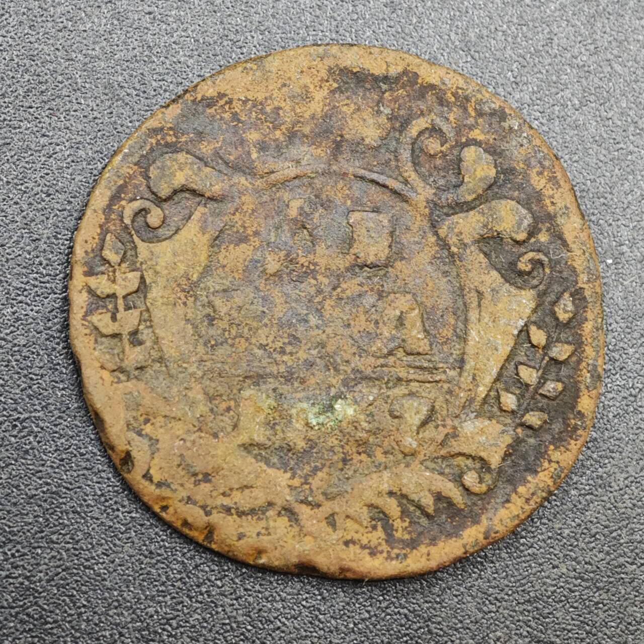 【淘币小摊】实时拍第八百一十九拍   散币场   满百包邮可预留二周 每周一统一发货   沙俄1737年双头鹰1/2戈比铜币