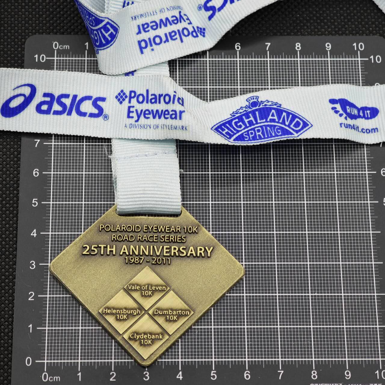 【淘币小摊】限时拍第八百二十三拍  纪念章场  满百包邮可预留两周  周一统一发货   宝丽来眼镜10公里公路赛系列25周年纪念奖牌