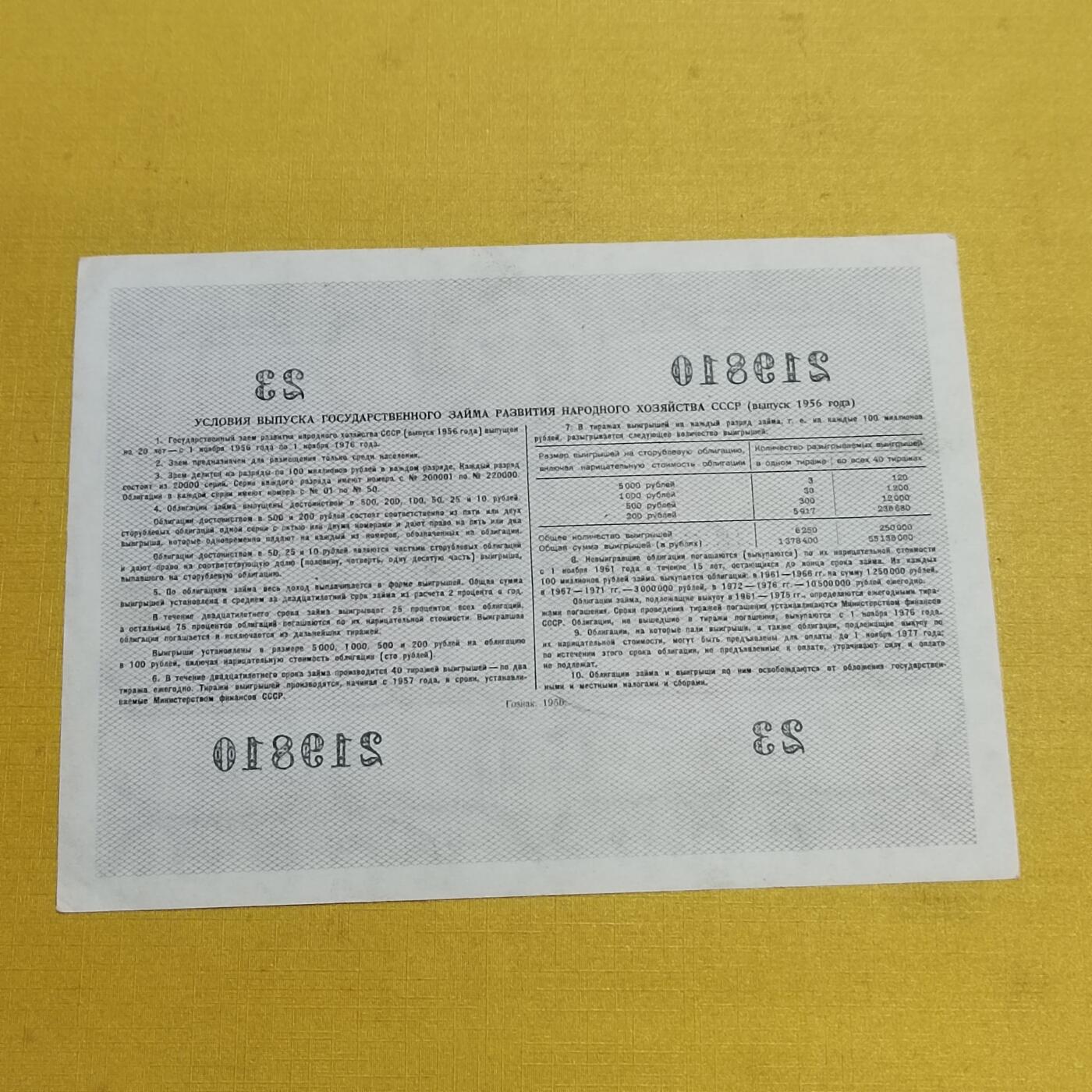 PCAI钱币 7-642  纸币等藏品小专场 苏联公债