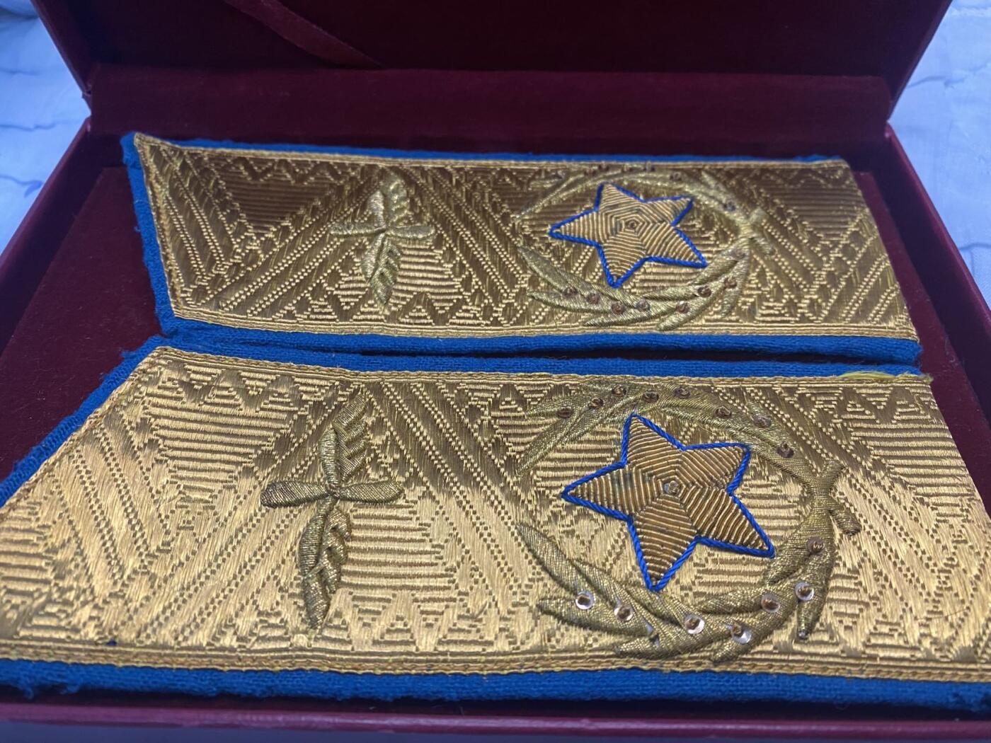 苏联m69航空兵主帅礼服肩章