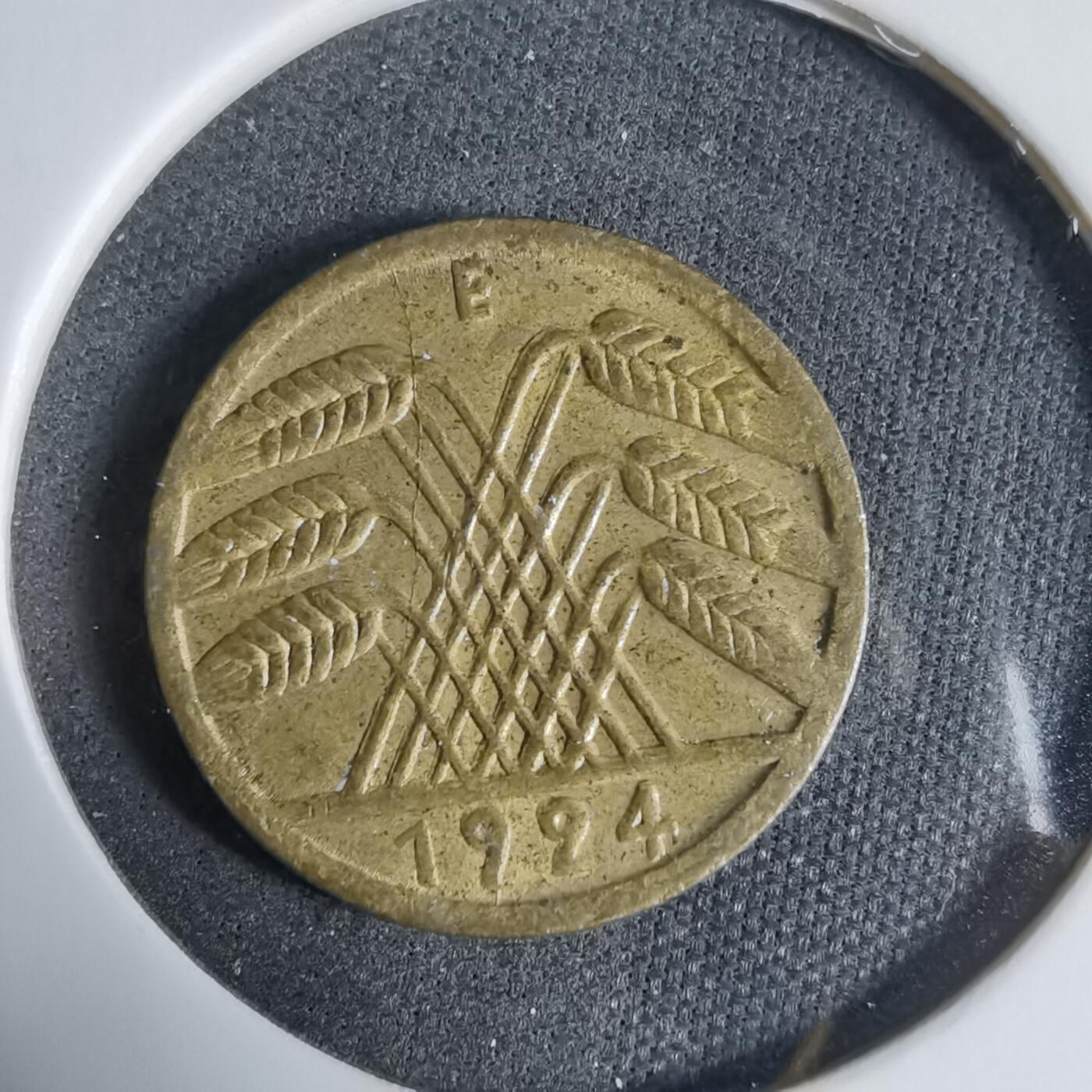 沼泽如烟--第923场 德国1924年5芬尼