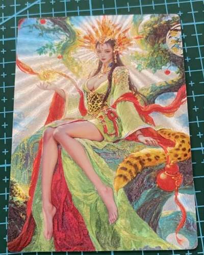 龙虎卡牌六六场 （无佣金，周六结拍，欢迎送拍） - 粗闪卡 奇点 宗rich玄灵谱 - 西王母