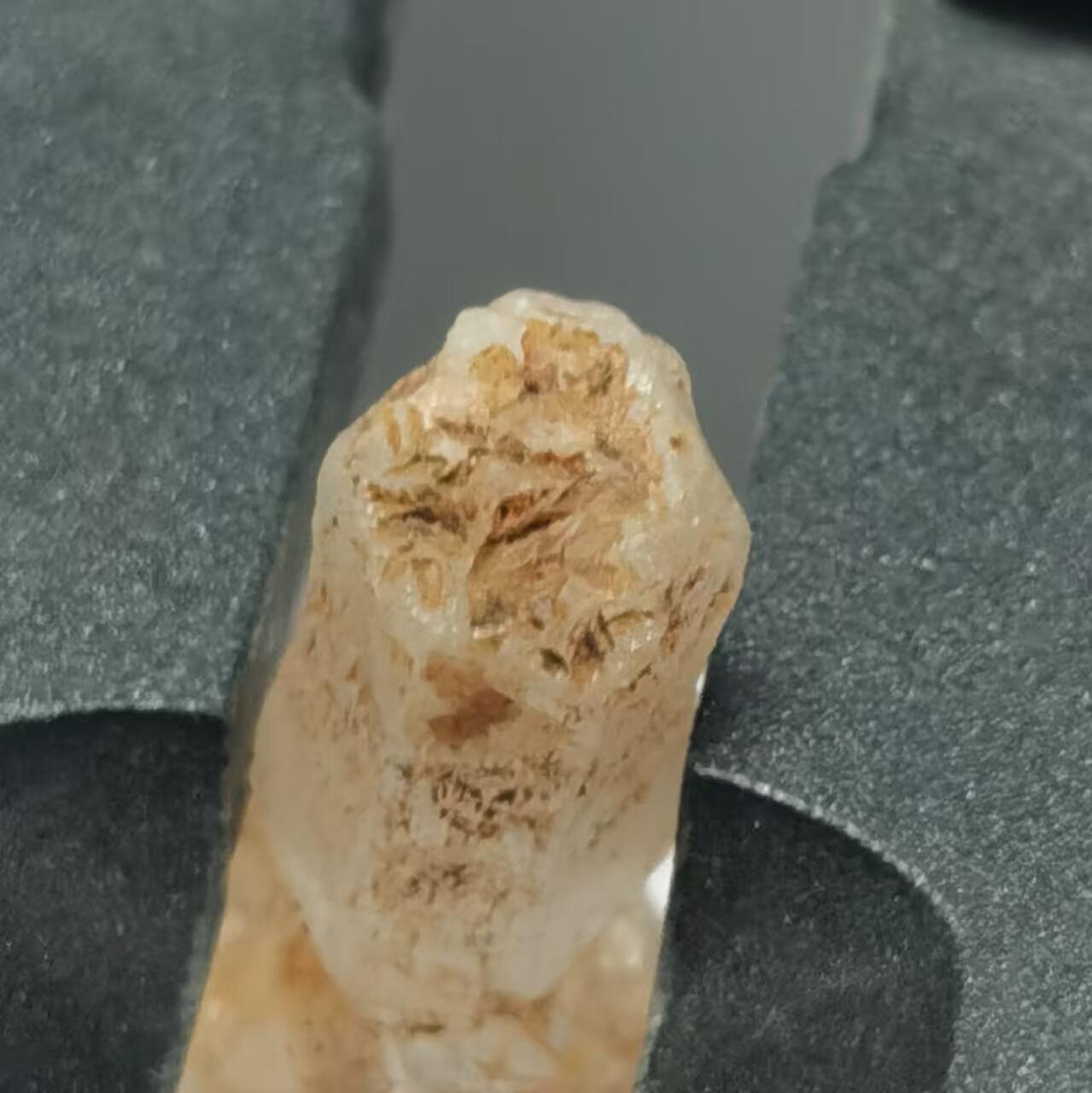 七河·世界钱币杂件水晶矿标小拍（总第30期） 藏家出品 X651 巴基斯坦油胆水晶 盒子矿 本件拍品由合作藏家邮寄，库存编号 698-5