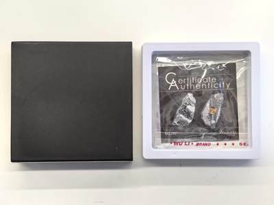 博洋堂世界钱币拍卖第150期（全场包邮） NGC MS69 喀麦隆2023年台湾省地图1盎司异型镀金银币，面值500F，发行量仅500枚，祖国统一题材，大热门品种