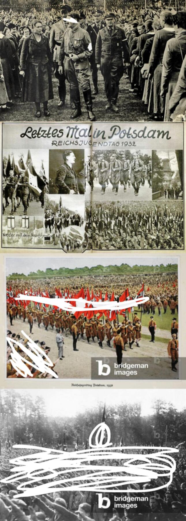 小驴勋章奖章收藏12月06日周六晚六点拍卖（珍爱和平，收藏战争，铭记历史，勿忘国耻，忠党爱国。有偿代拍，送拍规则在简介最后，参拍须阅读规则后再参拍，关系到运费包装发货时效真假辨别等关键信息，拍卖时不再发原图，看大图店主微信码在拍卖店铺介绍里） 1932年帝国青年节，首届HJ集会，在波茨坦举行。实际出席人数为8万名男孩和2万名女孩，极具里程碑意义，它是除金和领袖级青年团成员徽章外最稀少和昂贵的青年团章。