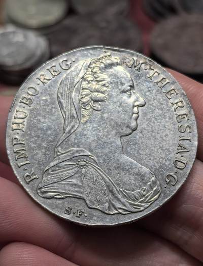 南宋泉阁俄币 外币 国币 专场第二十期 【送拍无额外佣金】 - 后铸大奶妈银币 品相还可以 28g 833银