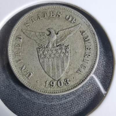 沼泽如烟--第923场 - 菲律宾1903年五分