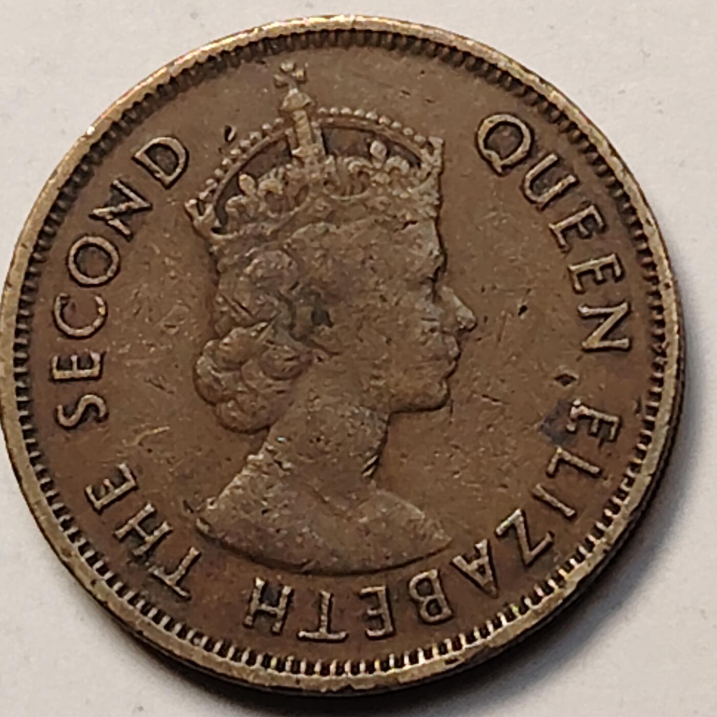 布加迪🐬～世界钱币(上海)🌾第 263 期 /  各国套币和散币 香港🇭🇰 1963年 10分