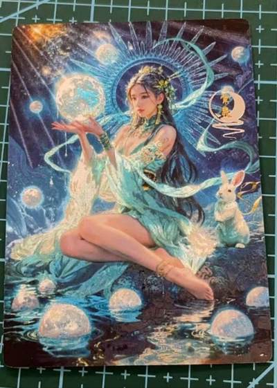 龙虎卡牌六六场 （无佣金，周六结拍，欢迎送拍） - 粗闪卡 奇点 宗rich玄灵谱 - 常羲