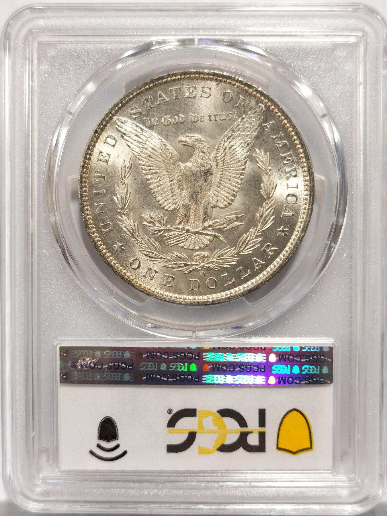 博洋堂藏家专场系列之美国钱币白金之夜专场②暨第152期（全场包邮）  PCGS MS64 美国1883 O 十字转光-2