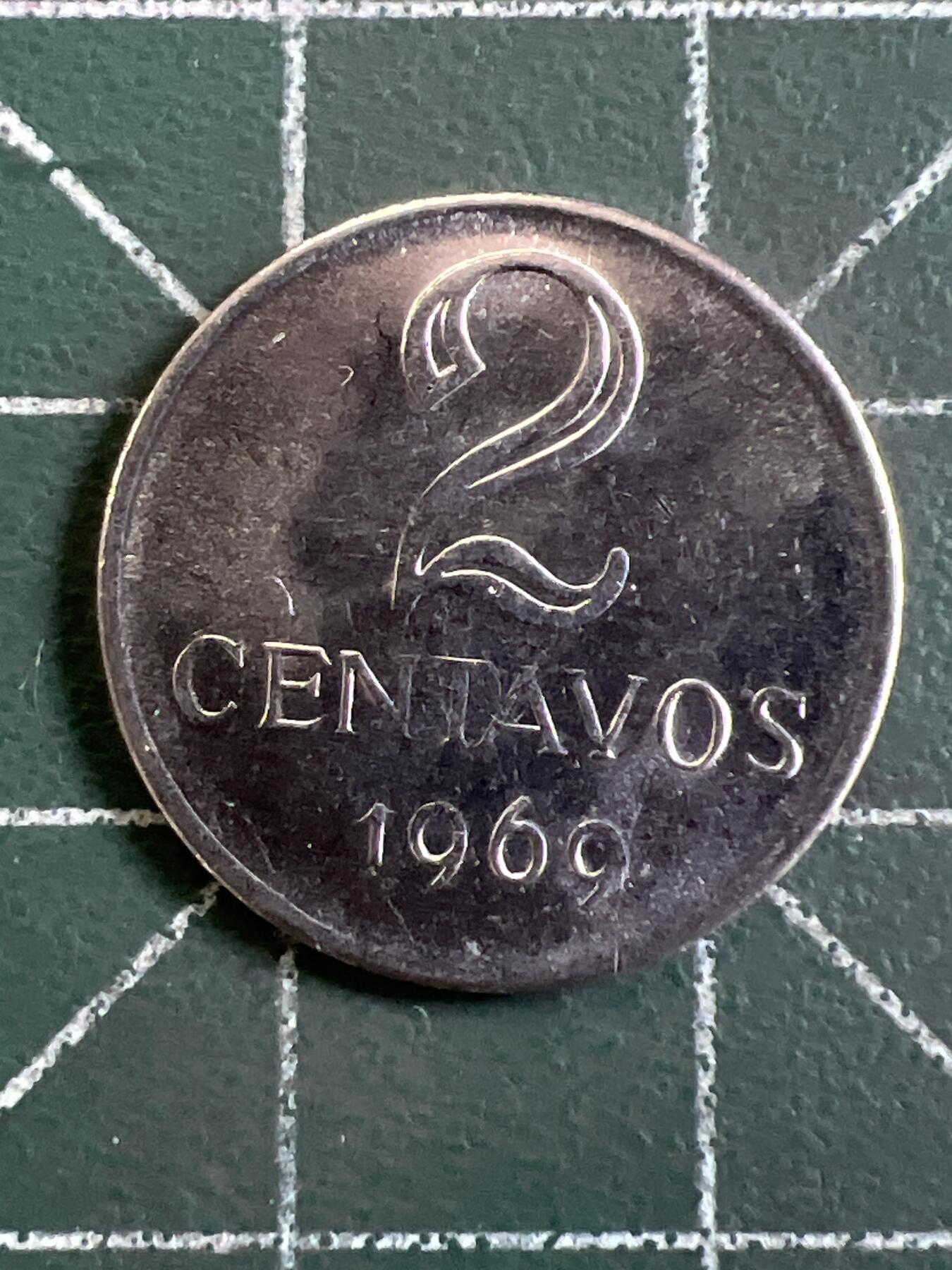 第1066 硬币专场 （无押金，捡漏，全场50包邮，偏远地区除外，接收代拍业务，本店十天发一次货） 巴西2分