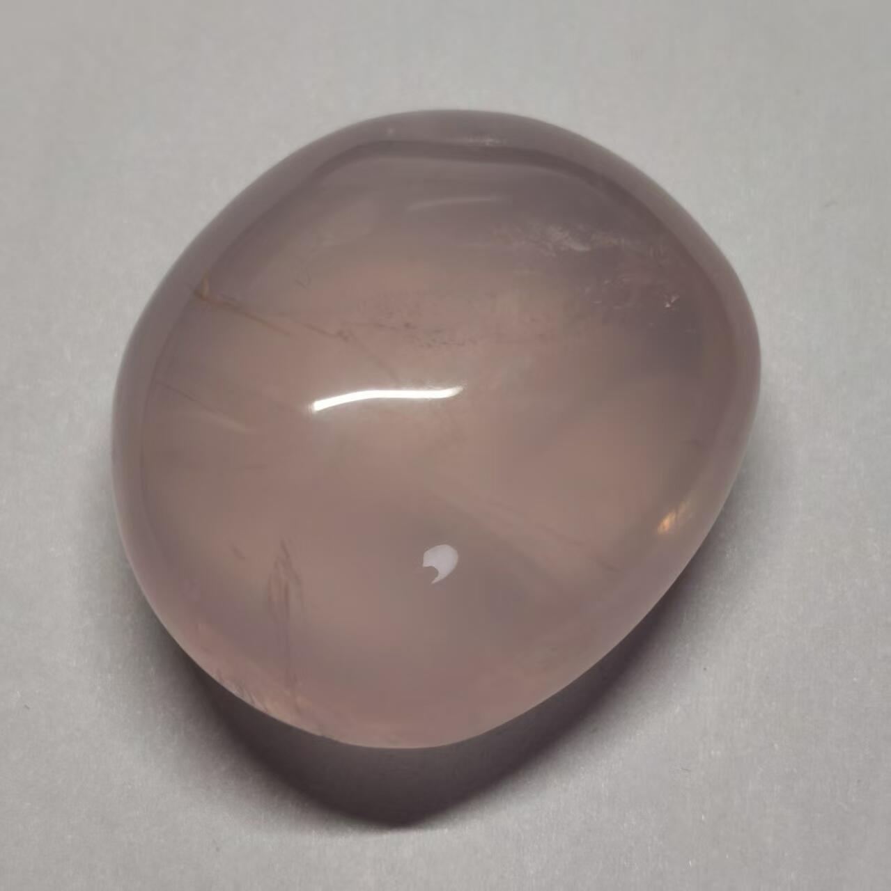 七河·世界钱币杂件水晶矿标小拍（总第30期） 藏家出品 X669 粉水晶手握 带六射星光 本件拍品由合作藏家负责邮寄  库存编号 649-11