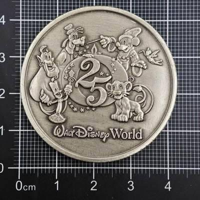 【淘币小摊】限时拍第八百二十三拍  纪念章场  满百包邮可预留两周  周一统一发货  -  迪士尼25周年纪念章