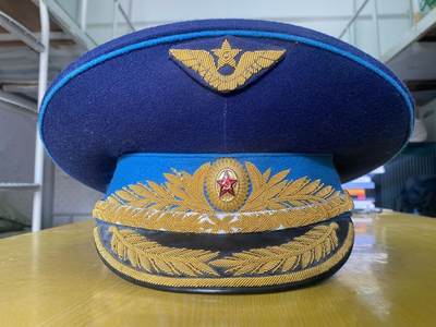 苏联m69航空兵将官帽 - 苏联m69航空兵将官帽
