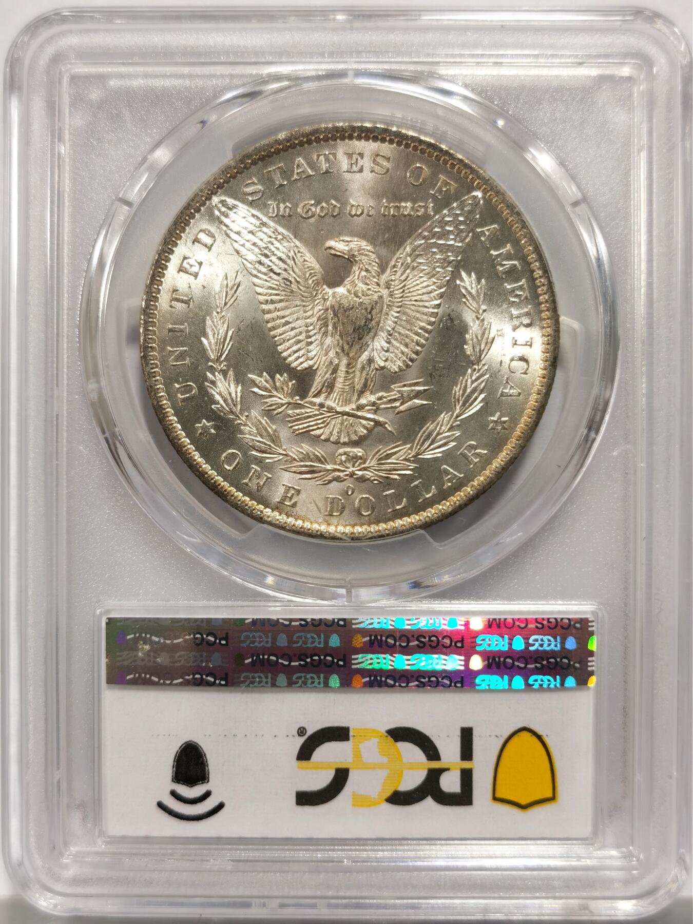 博洋堂藏家专场系列之美国钱币白金之夜专场②暨第152期（全场包邮）  PCGS MS64 美国1883 O 十字转光-7