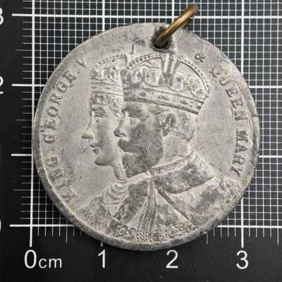 【淘币小摊】限时拍第八百二十三拍  纪念章场  满百包邮可预留两周  周一统一发货  -  英国1911年乔治五世纪念章