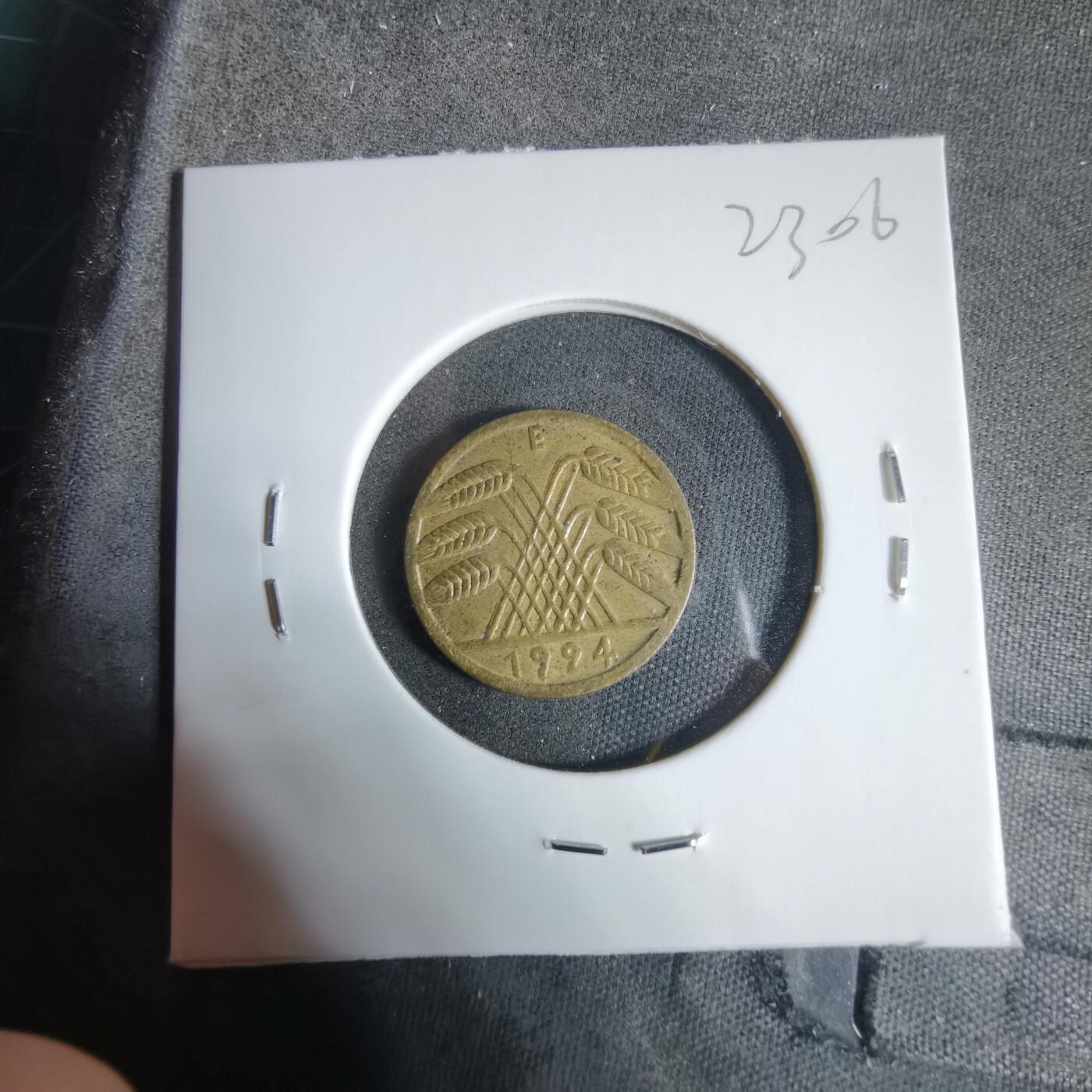 沼泽如烟--第923场 德国1924年5芬尼